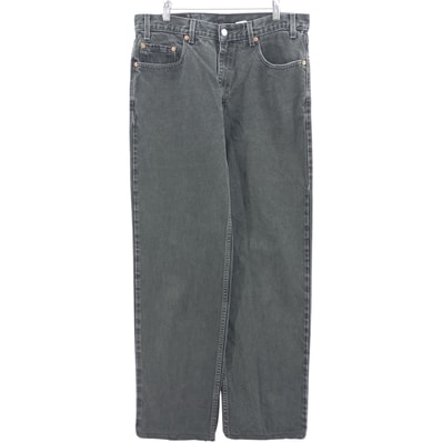 古着 90年代 リーバイス Levi's 550-0260 ブラックデニム テーパードデニムパンツ メンズw34相当 ヴィンテージ/eaa482438