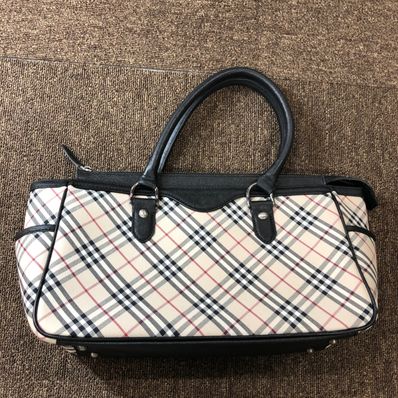 バーバリー ノバチェック トート ベージュ