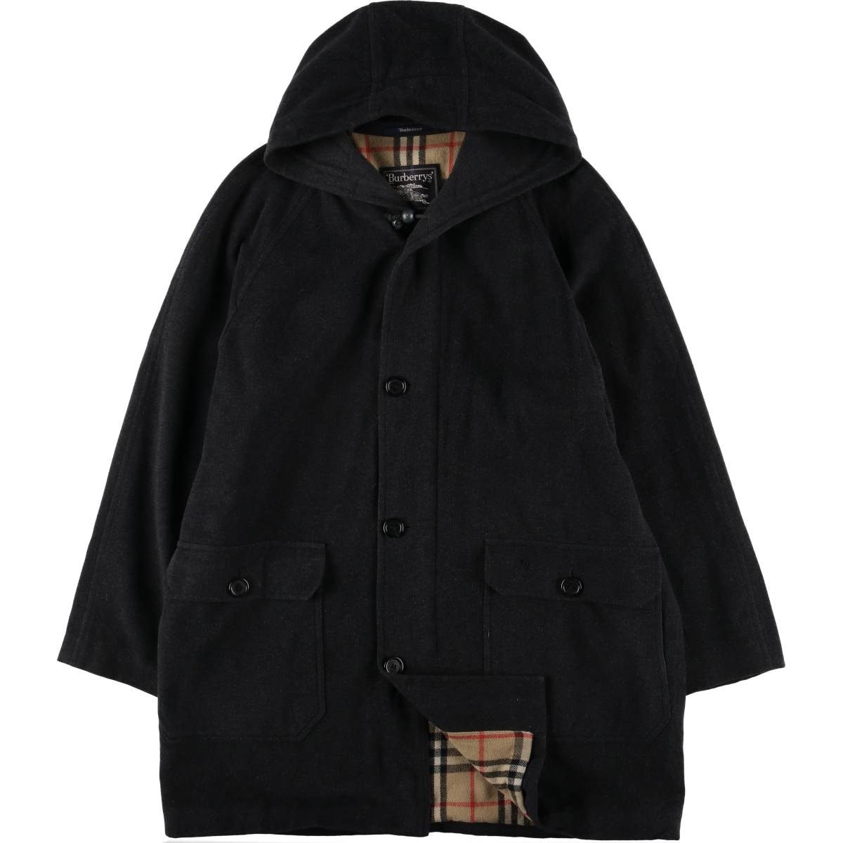 古着 バーバリー Burberry's ダッフルコート メンズL相当/eaa600450