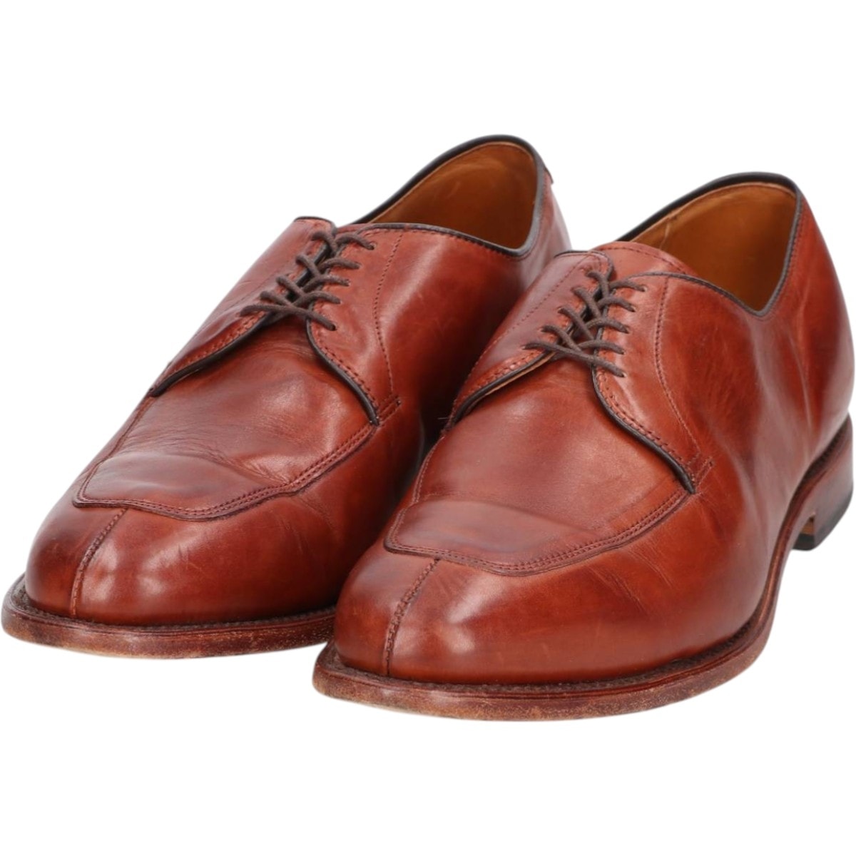 古着 アレンエドモンズ ALLEN EDMONDS Delray Uチップシューズ USA製 9 1/2 メンズ27.5cm相当/saa014950
