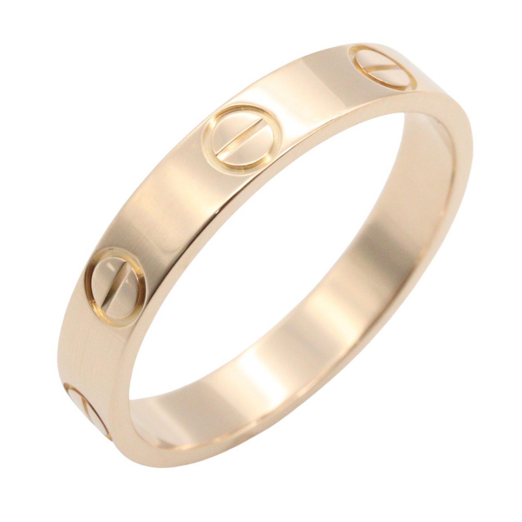 カルティエ CARTIER ミニラブリング リング・指輪 ジュエリー K18PG(ピンクゴールド) レディース ゴールド系 B4085200 【中古】