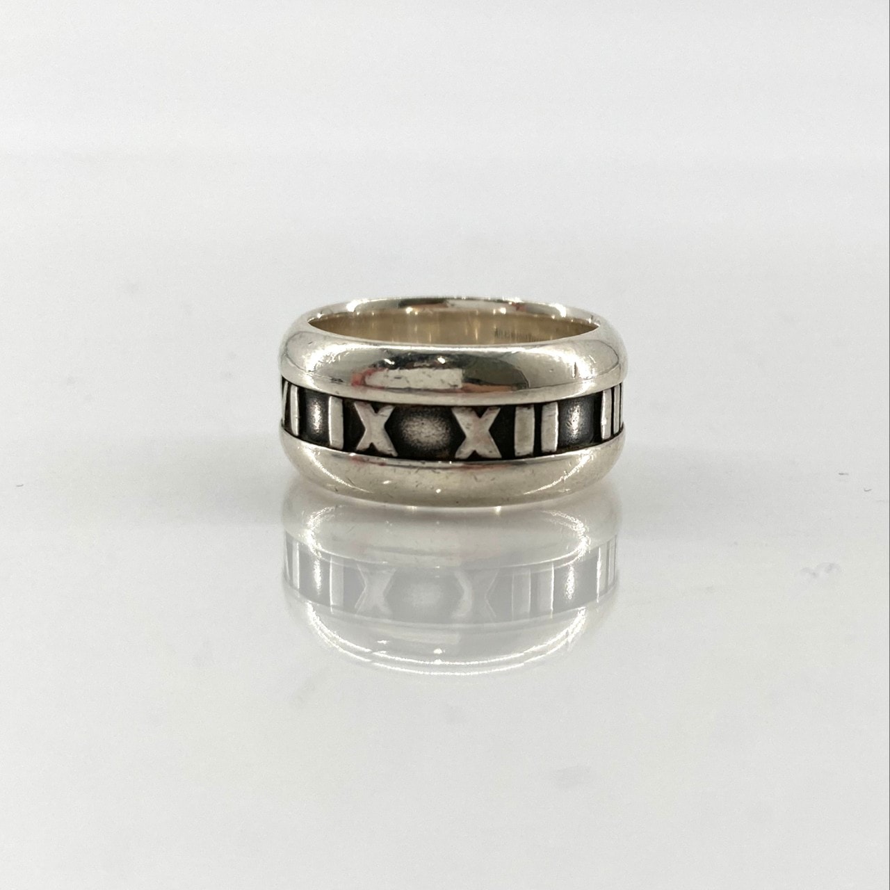 TIFFANY&Co.(ティファニー) アトラス Ag925 #13.5号 リング・指輪 8.99g シルバー