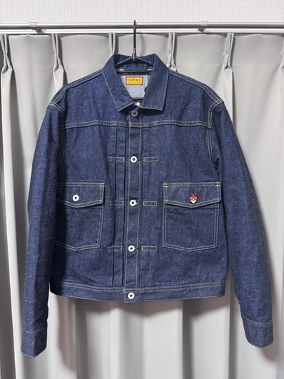 HUMAN MADE x Pokemon Made Denim Jacket (Pikachu) "Indigo"