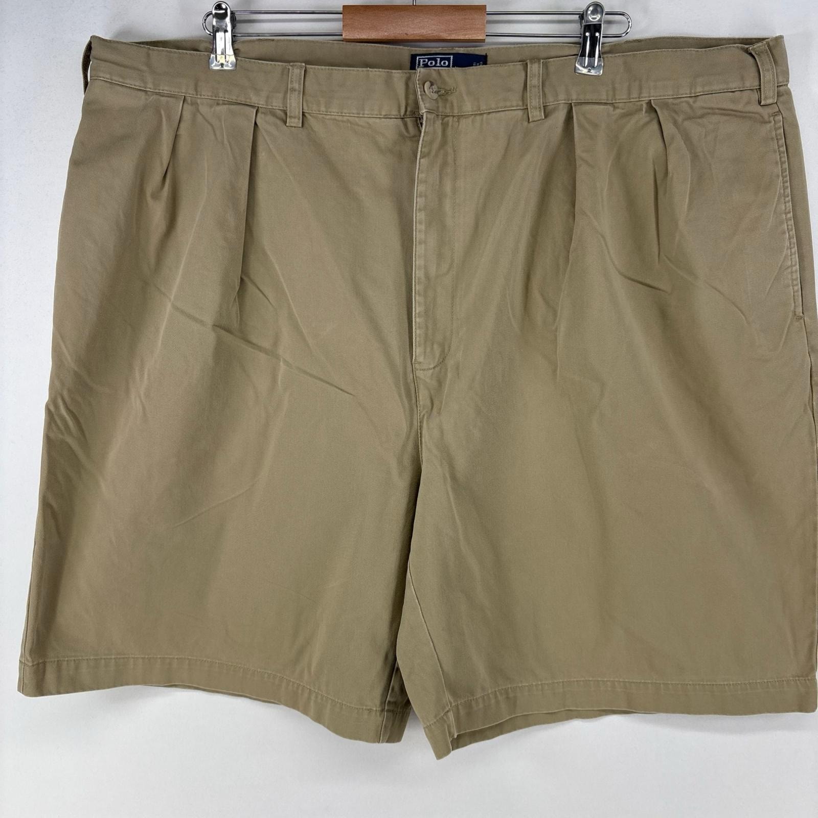 古着 ポロバイラルフローレン Polo by Ralph Lauren ショートパンツ チノパン TYLER SHORT BIG ハーフパンツ w48 ベージュ メンズ