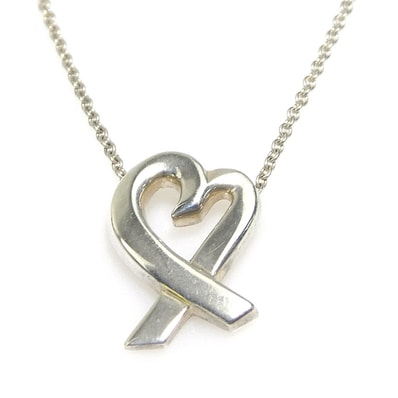 ティファニー TIFFANY&Co. ネックレス ラビングハート シルバー925 シルバー レディース【中古】 h32158i
