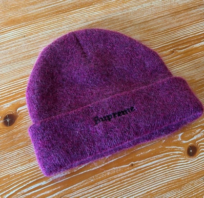 Supreme Mohair Beanie "Purple"