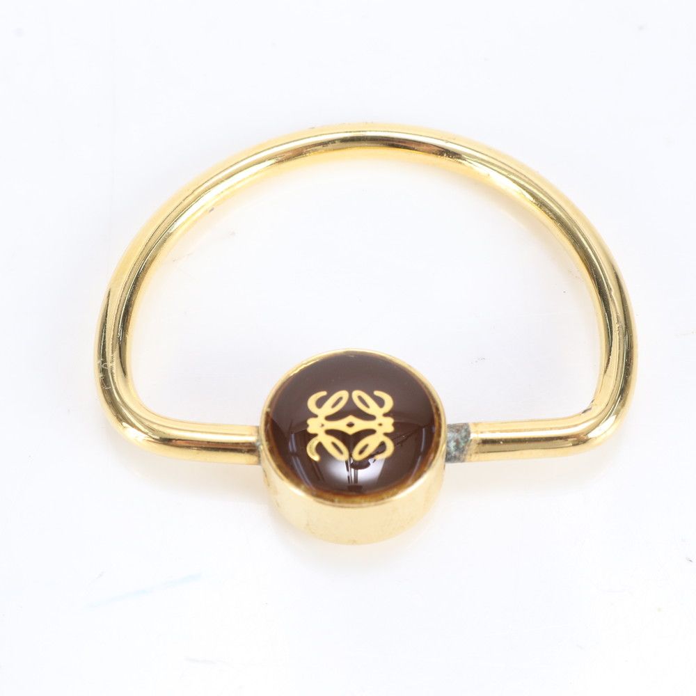 ■美品 ロエベ アナグラムゴールド アクセサリー ベルト バックル