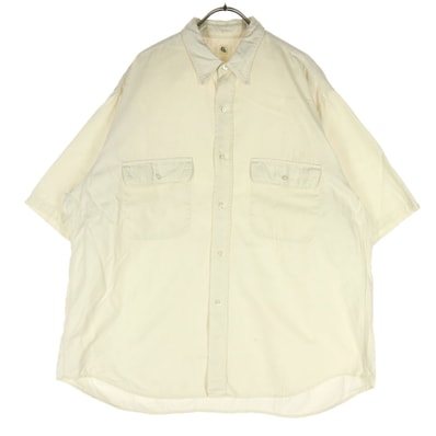 KAPTAIN SUNSHINE キャプテンサンシャイン 日本製 半袖 コットンシャツ 40 ホワイト