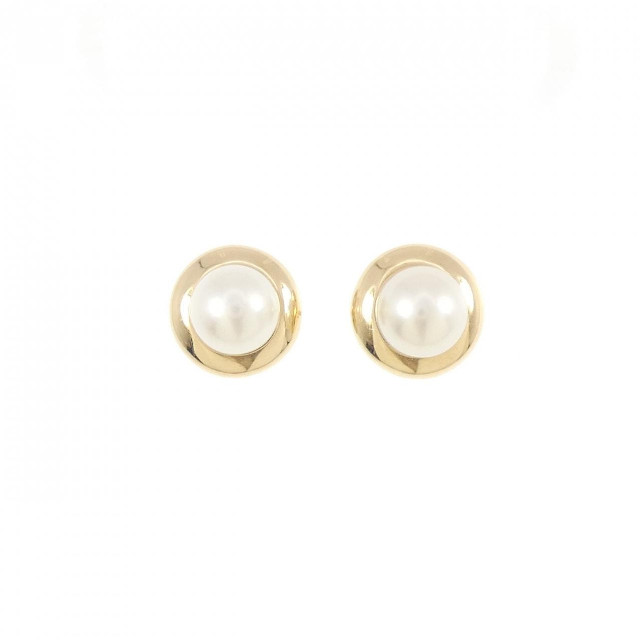 カルティエ アコヤパール ピアス 7.3mm