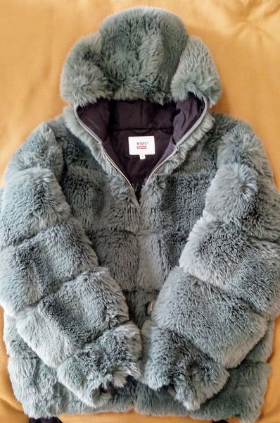 Supreme / WTAPS Faux Fur Hooded Jacket "Green"