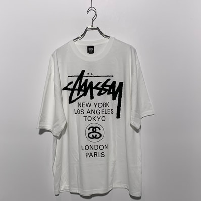 Stussy World Tour Tee "White" (2025/2026) 3903962