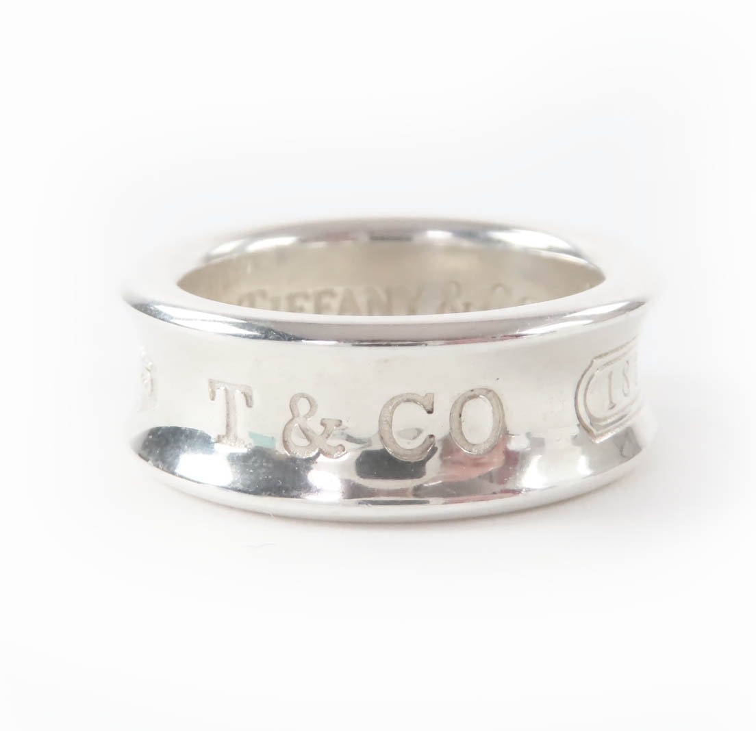極美品 ティファニー リング・指輪 シルバー レディース 日本サイズ7号相当