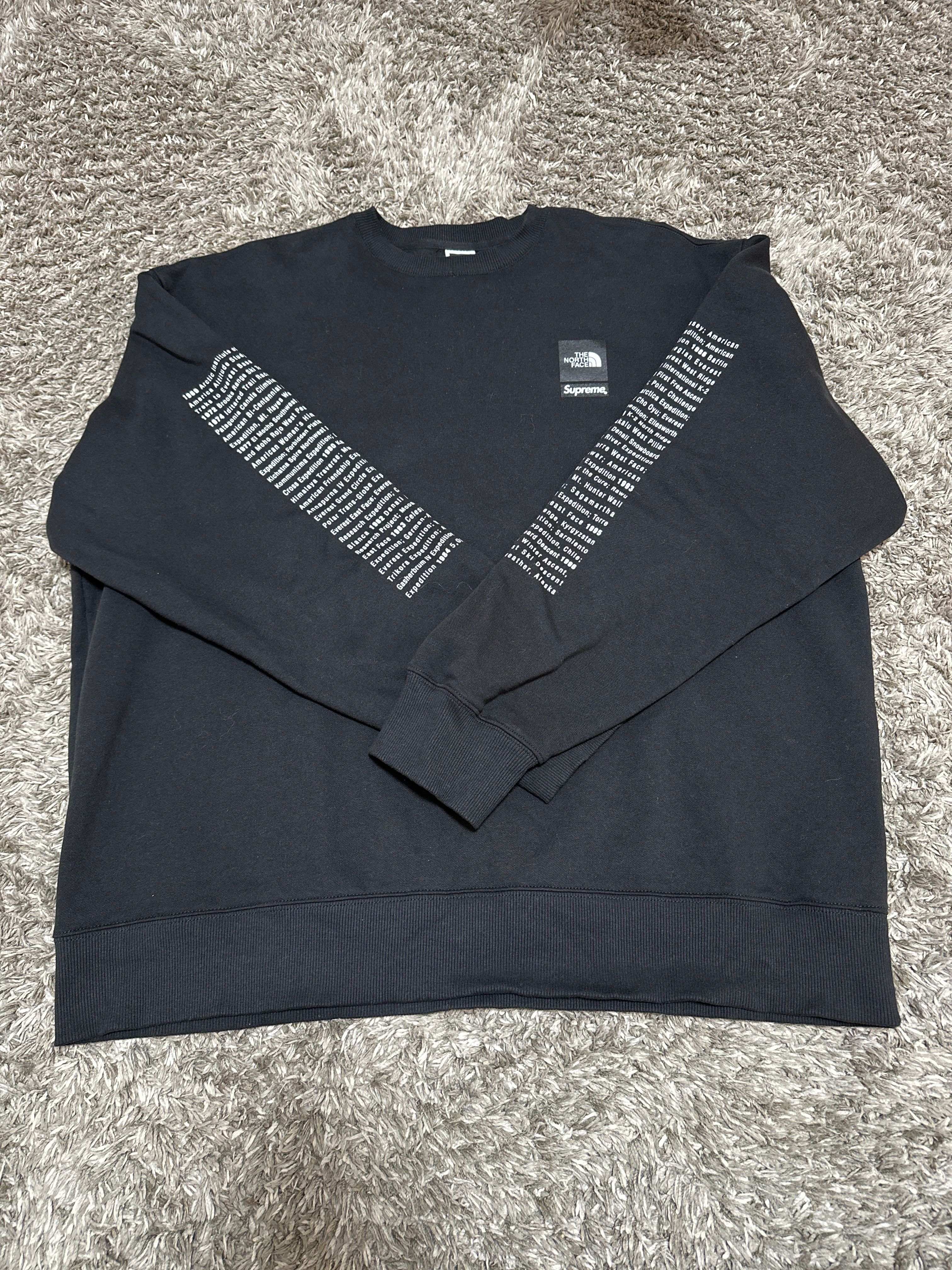 Supreme x The North Face Crewneck "Black"