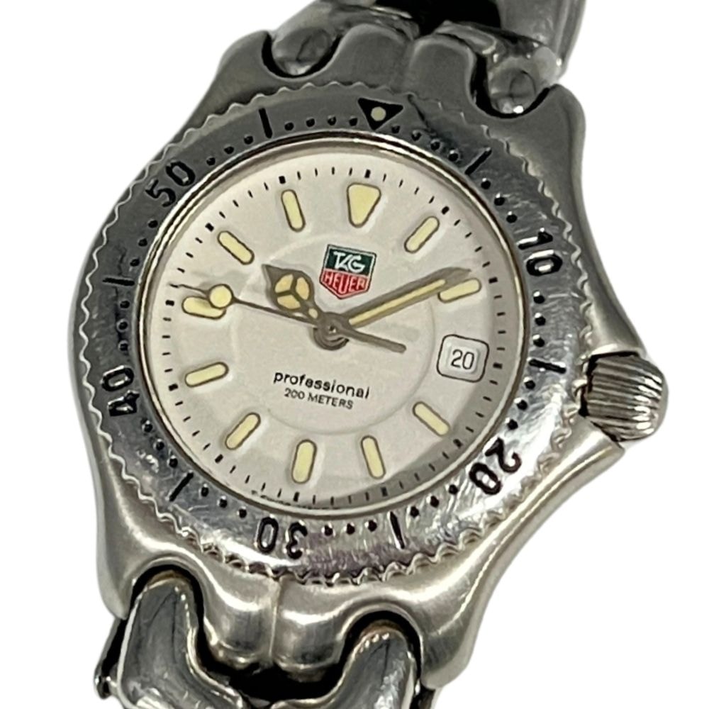 TAG HEUER タグホイヤー WG1312-0 セル デイト クォーツ レディース 腕時計 C977