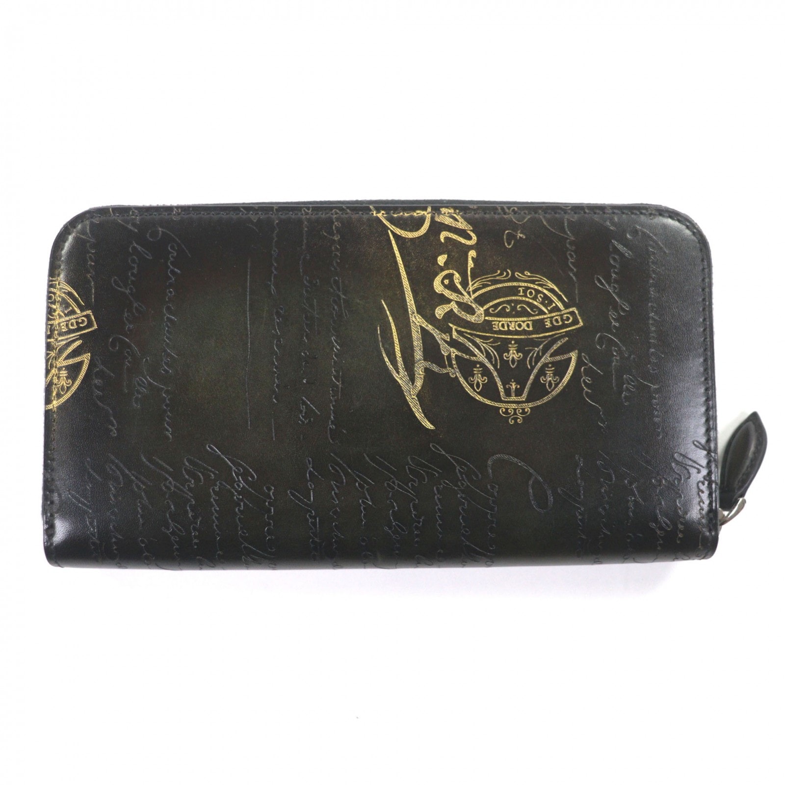 未使用品 ベルルッティ 長財布 イタウバ ダークブラウン メンズ