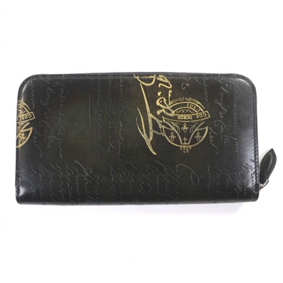 未使用品 ベルルッティ 長財布 イタウバ ダークブラウン メンズ