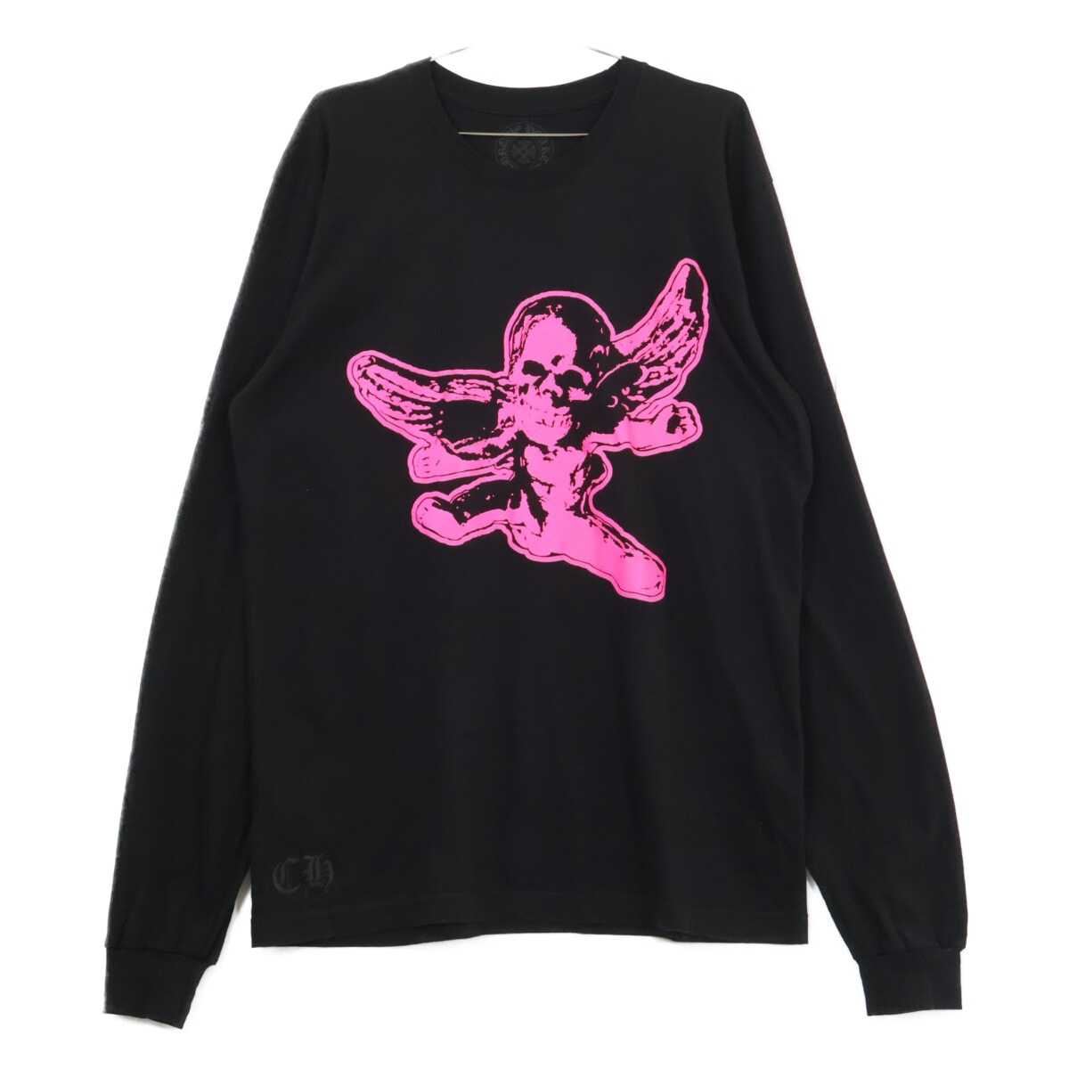 Chrome Hearts Foti Neon Pink L/S T-Shirt "Black"