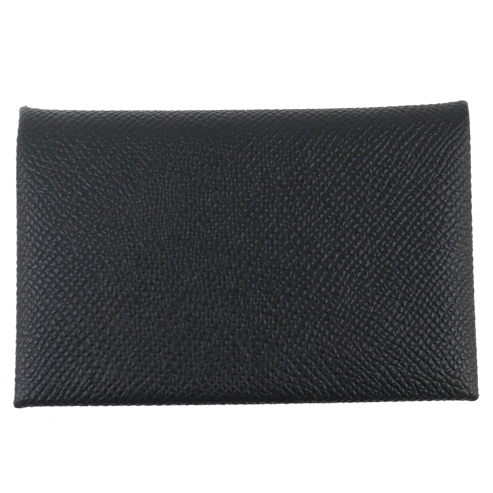 未使用品 エルメス カードケース カルヴィ ブラック エプソン W刻