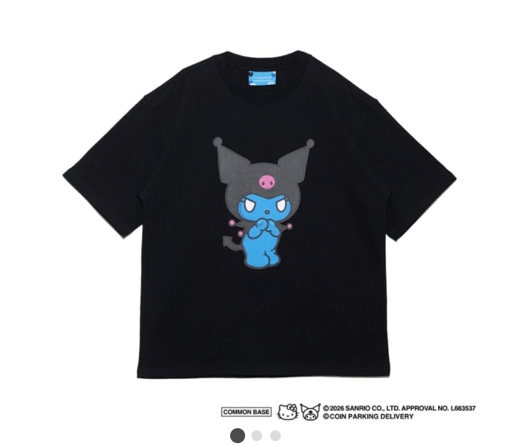 COIN PARKING DELIVERY × SANRIO CHARACTERS PRINT S/S TEE コインパーキングデリバリー クロミ サンリオ Tシャツ