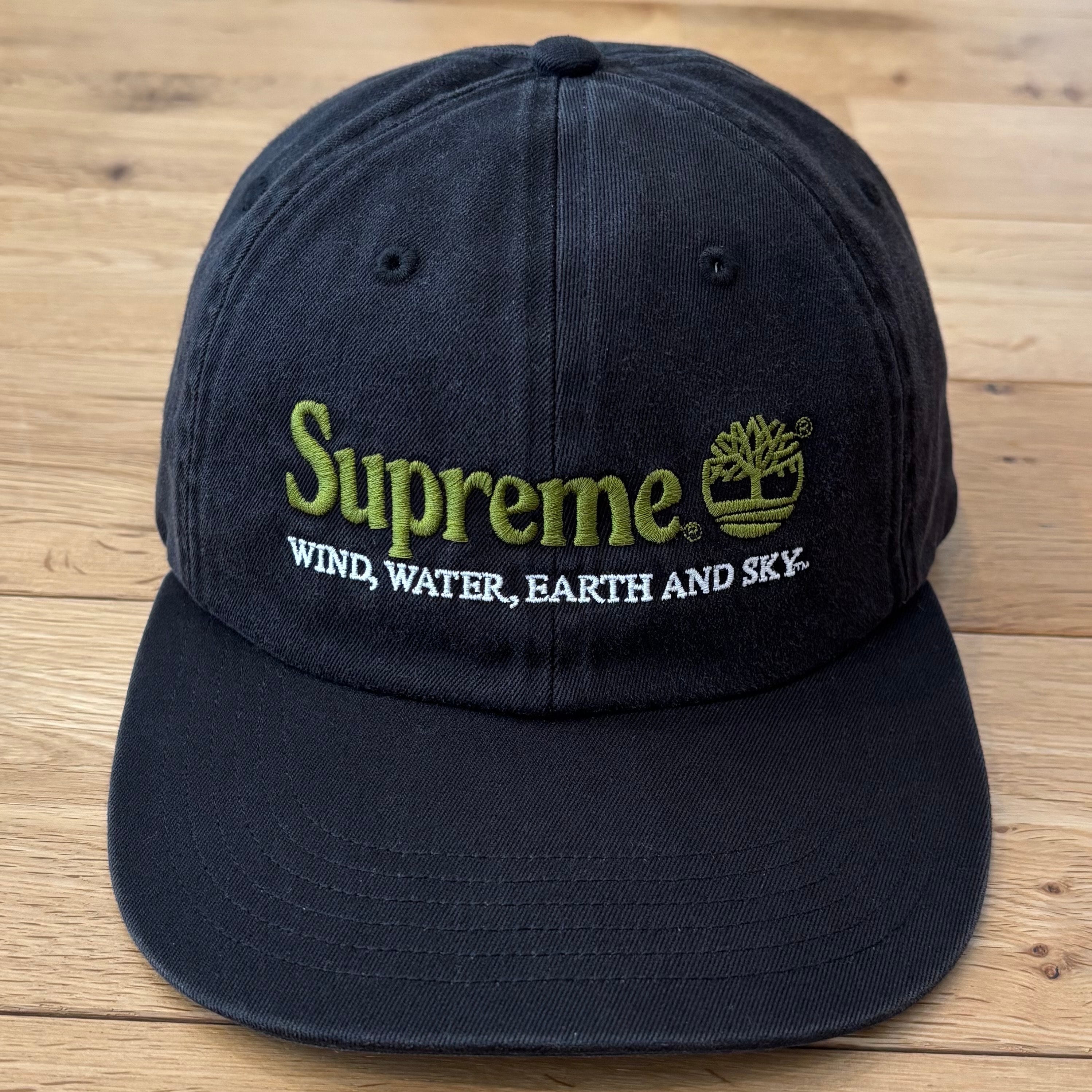 Supreme Timberland 6-Panel "Black"