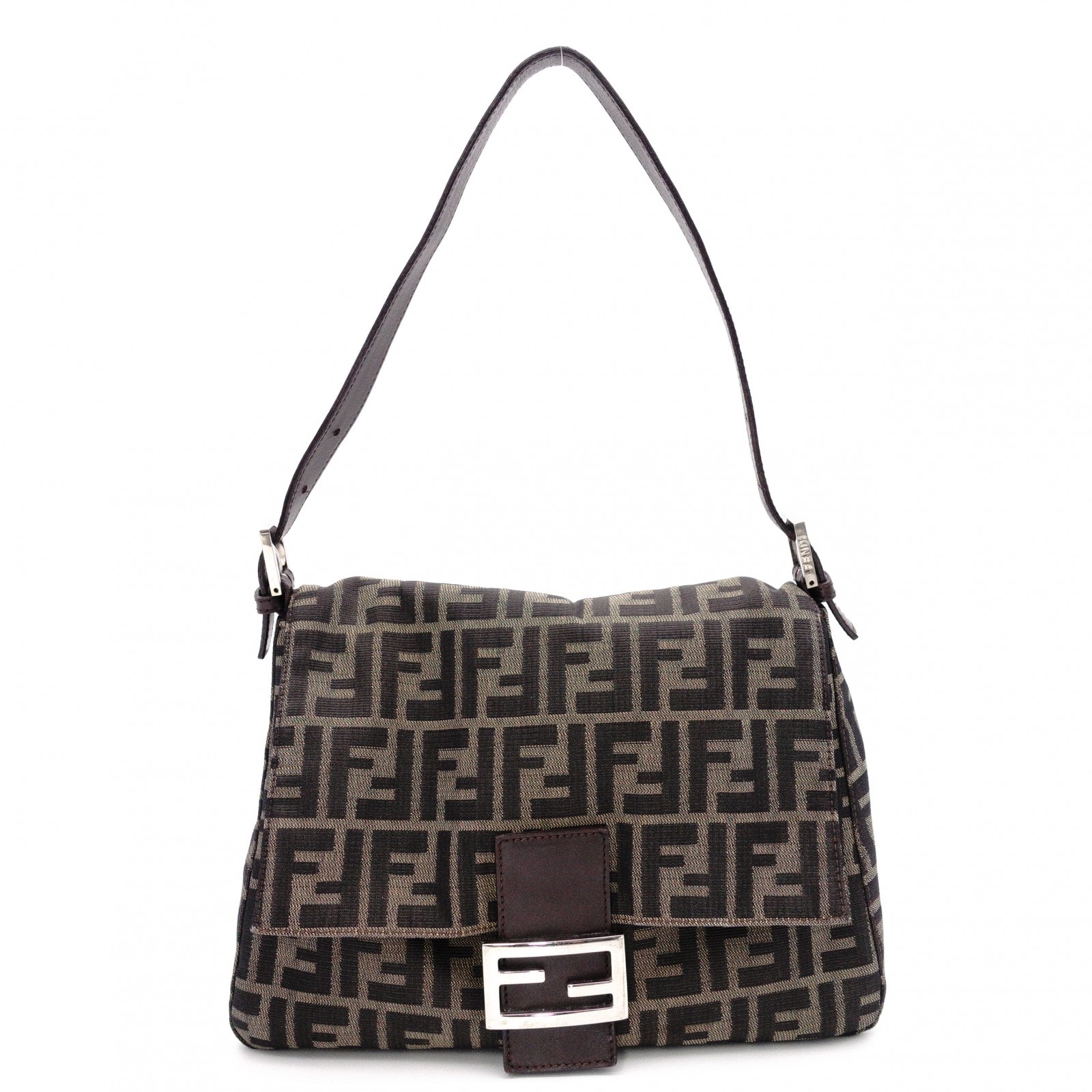 フェンディマンマバケット ズッカショルダーバッグ レディース