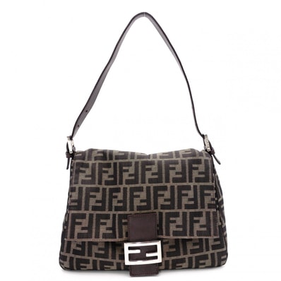 フェンディマンマバケット ズッカショルダーバッグ レディース