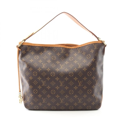 ルイ・ヴィトン LOUIS VUITTON ディライトフルMM ショルダーバッグ バッグ PVCコーティングキャンバス レザー モノグラム レディース ブラウン系 M50156 【中古】