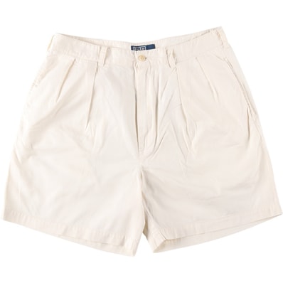 古着 ラルフローレン Ralph Lauren POLO by Ralph Lauren ツータック チノショーツ ショートパンツ メンズw33相当/eaa643200