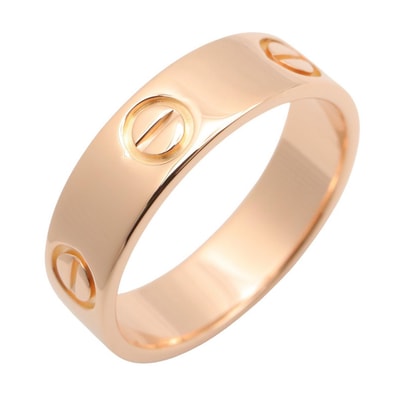 カルティエ CARTIER ラブリング リング・指輪 ジュエリー K18PG(ピンクゴールド) メンズ レディース ゴールド系 B4084800 【中古】