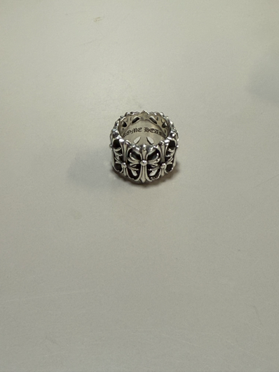 Chrome Hearts Cemetery Cross RIng "Silver"