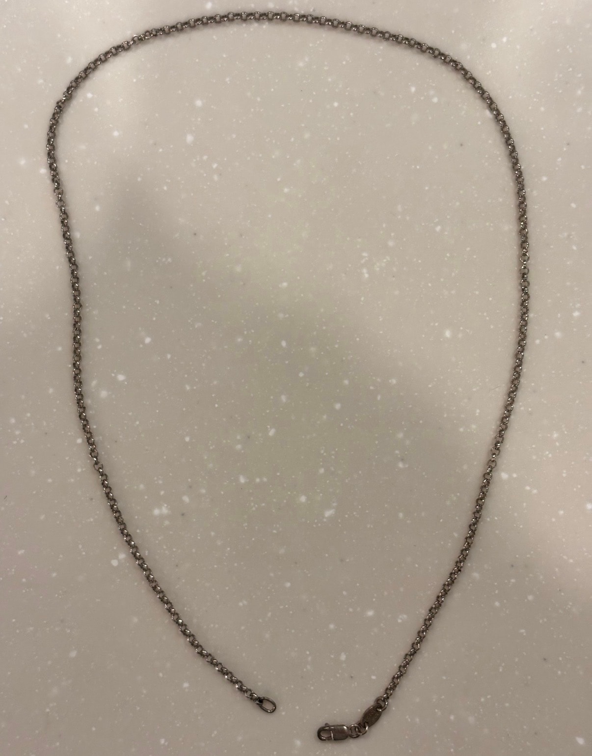 Chrome Hearts Roll Chain Necklace "Silver"