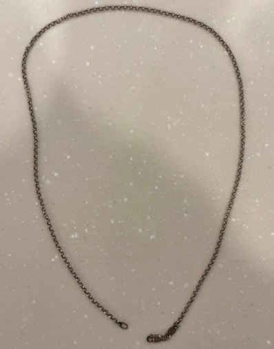 Chrome Hearts Roll Chain Necklace "Silver"
