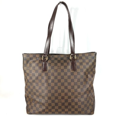 ルイヴィトン LOUIS VUITTON カバメゾ N51152 ダミエ カバン トートバッグ 肩掛け SPO ショルダーバッグ ダミエキャンバス エベヌ ブラウン