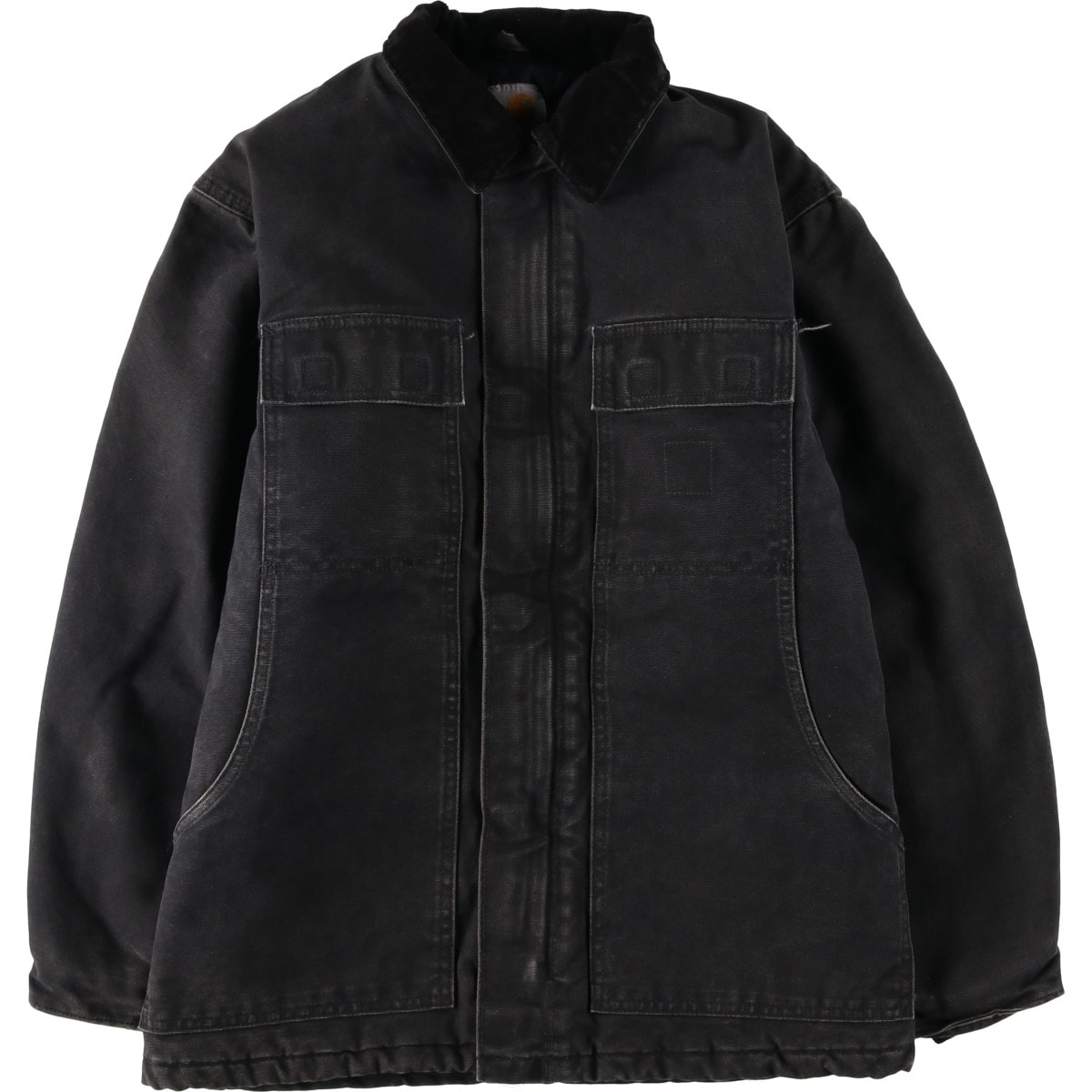 古着 00年代 カーハート Carhartt トラディショナルコート 中綿入り ダックワークジャケット メンズS相当/eaa636556