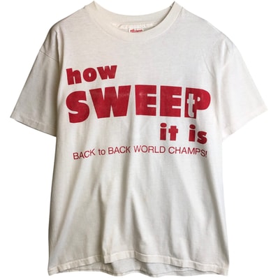 古着 ヘインズ Hanes HEAVYWEIGHT 50/50 メッセージプリントTシャツ USA製 メンズL相当/eaa636843
