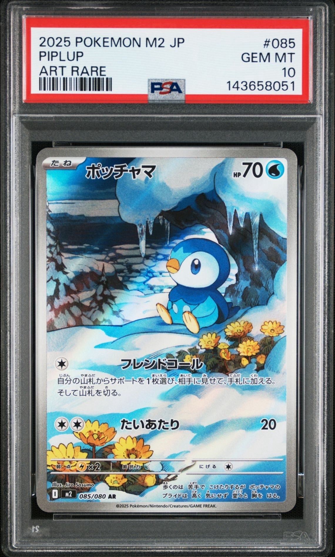 PSA10】ポッチャマ AR [M2 085/080](拡張パック「インフェルノX」) 1枚