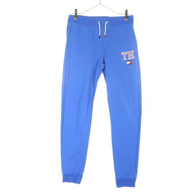 TOMMY HILFIGER トミーヒルフィガー ワンポイントロゴ スウェットパンツ 164 ブルー