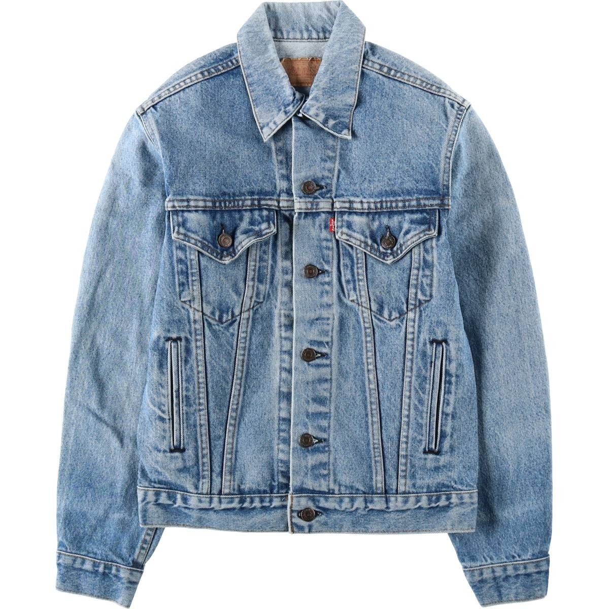 古着 80年代~ リーバイス Levi's 70506-0216 デニムジャケット Gジャン USA製 メンズS相当 ヴィンテージ/eaa632519