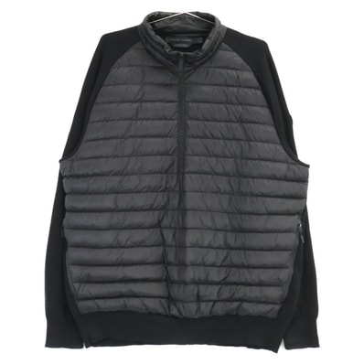 カナダグース 6894MB ブラック HyBridge Knit Pullover Jacket XL