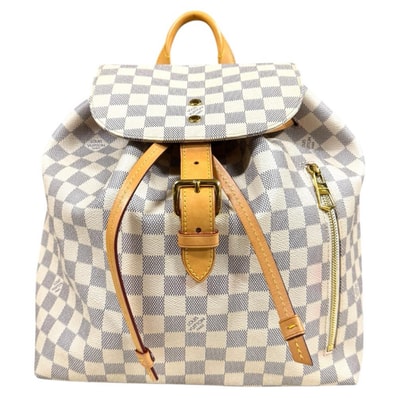 ルイヴィトン スペロン ダミエアズール リュック・デイパック ダミエアズールキャンバス N41578 レディース LOUIS VUITTON 中古