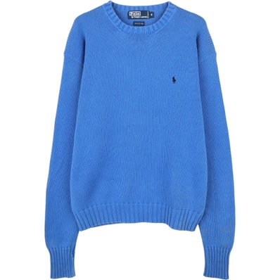 古着 ラルフローレン Ralph Lauren POLO by Ralph Lauren コットンニットセーター メンズS相当/eaa654416