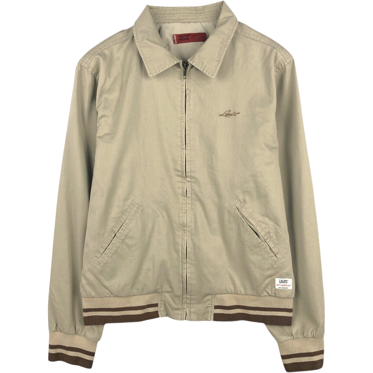 古着 00年代 リーバイス Levi's RED TAB スイングトップ スポーツジャケット メンズM相当/eaa648660