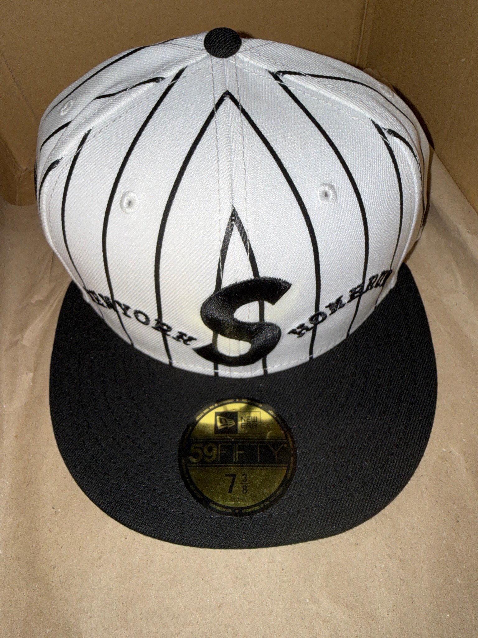 Supreme x Homerun S Logo New Era "Stripe"