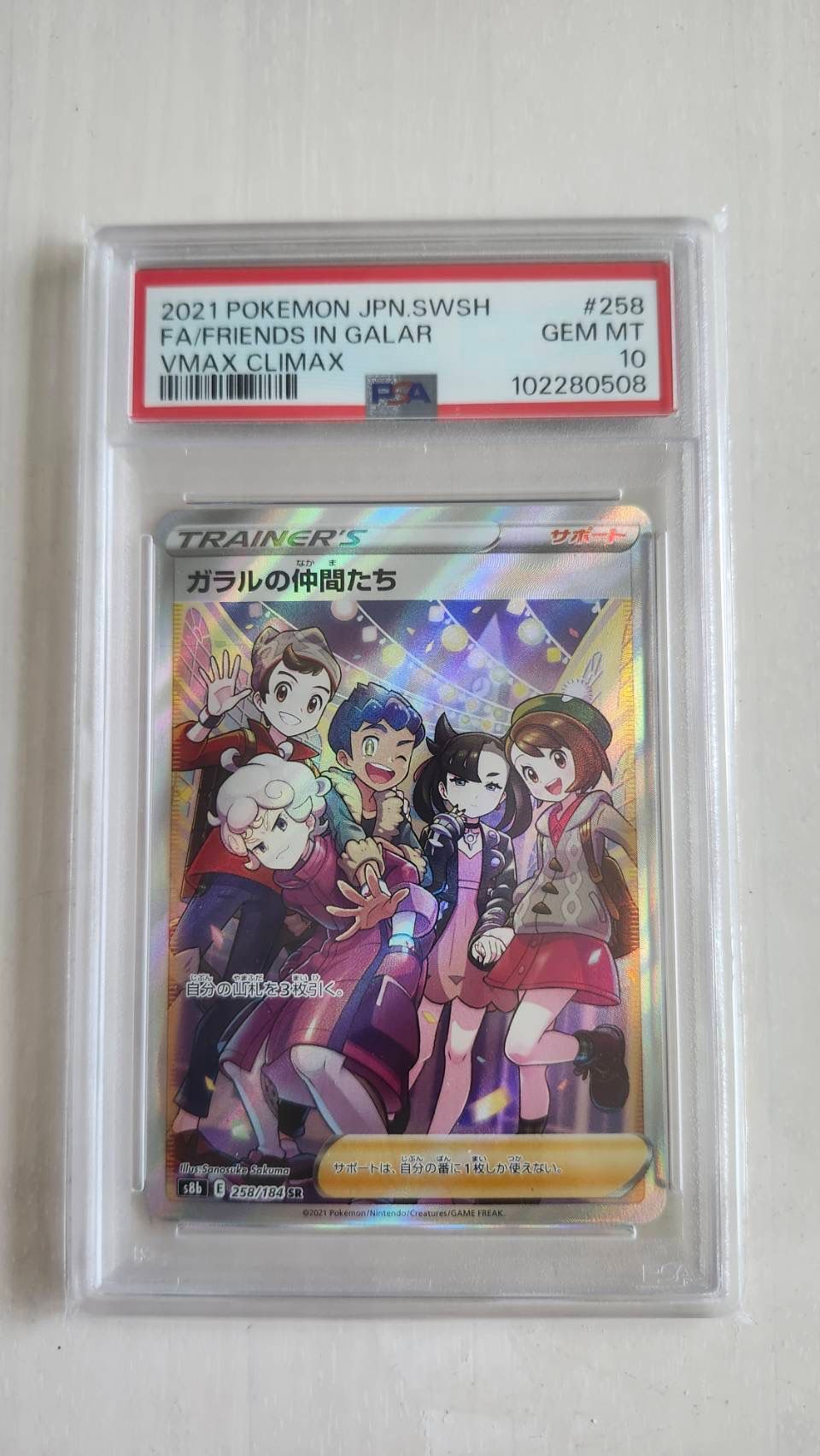 ガラルの仲間たち SR[S8b 258/184](ハイクラスパック「VMAXクライマックス」)