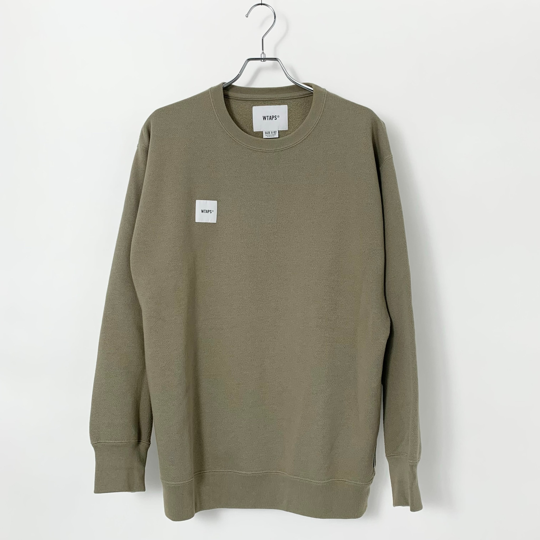 WTAPS HOME BASE / CREW NECK / COPO "Olive Drab"