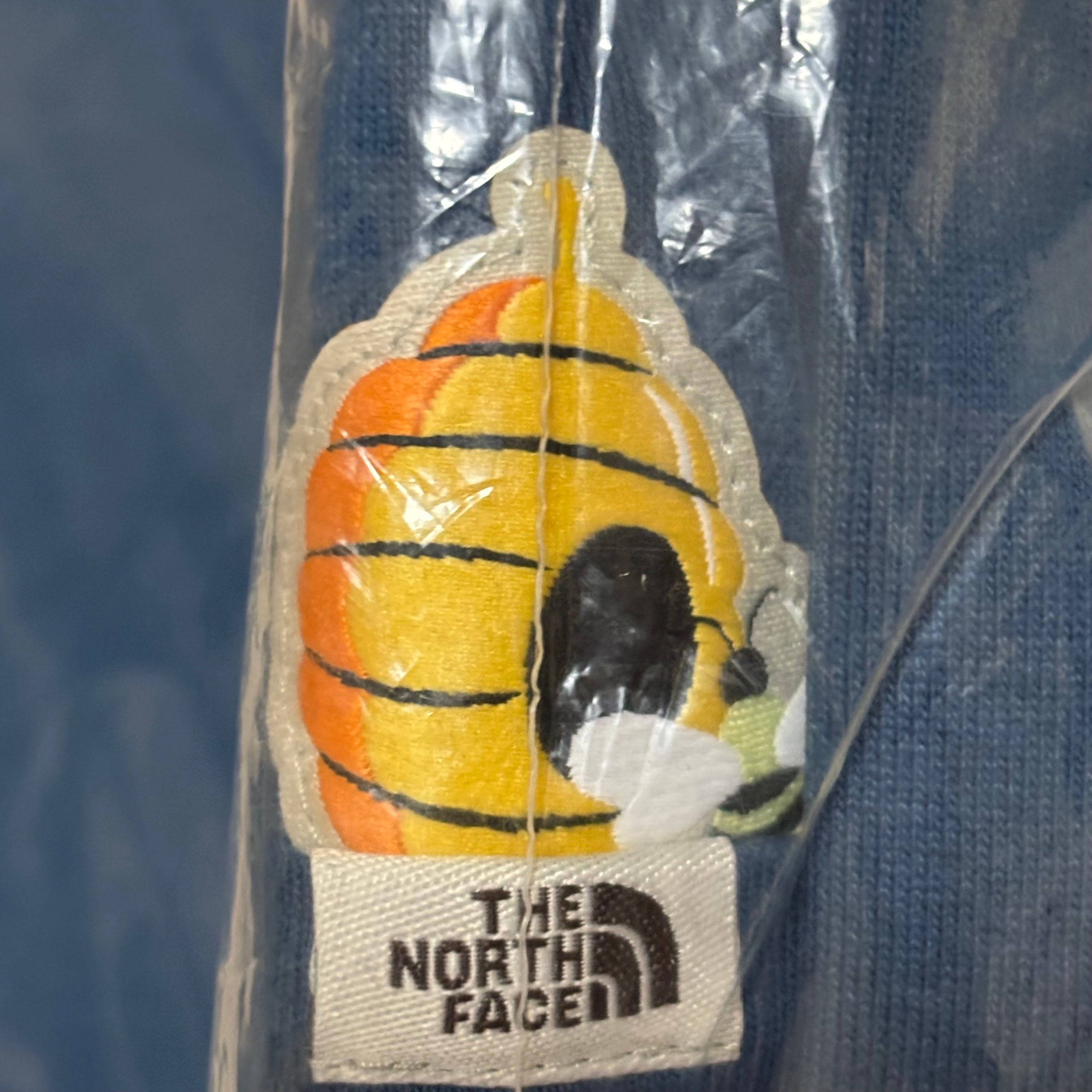 韓国限定 the north face white label ノースフェイス ホワイトレーベル GREEN EARTH POCKET TEE L