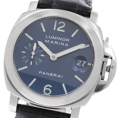 パネライ ルミノールマリーナ PAM00070 メンズ 【中古】
