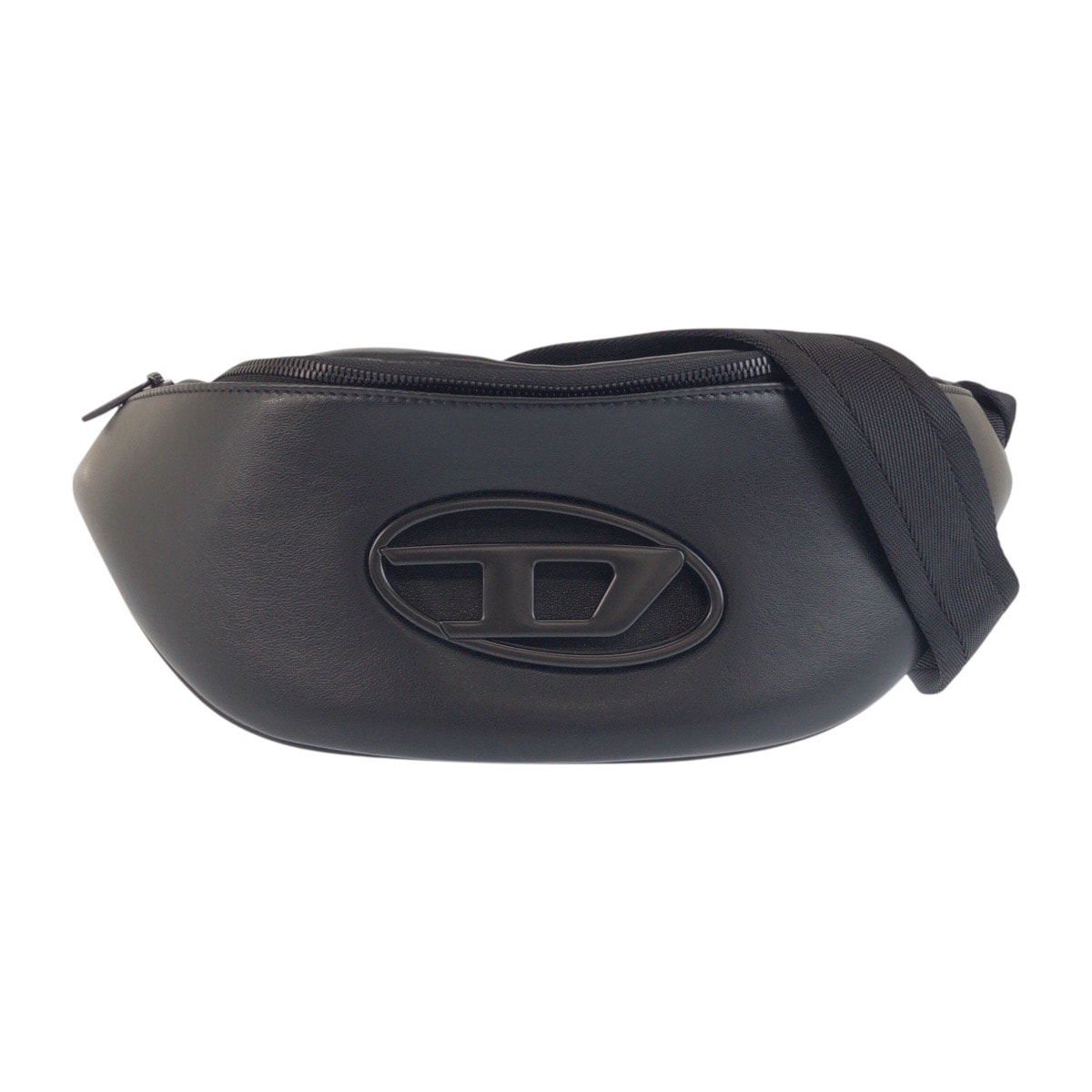 超美品 DIESEL ディーゼル ブラック 黒 ポリウレタン ボティバッグ ウエストポーチ 603223 【中古】