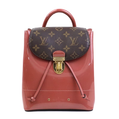 ルイ ヴィトン LOUIS VUITTON リュック モノグラム ヴェルニ ホットスプリング バッグパック ヴェルニ/モノグラムキャンバス ヴィユーローズ レディース M53545【中古】 90122f