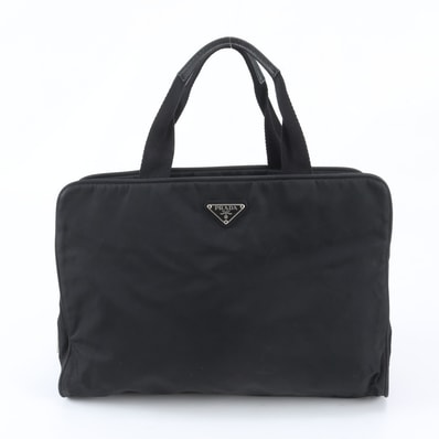 ■美品 プラダ テスート ナイロントライアングルロゴトート バッグ